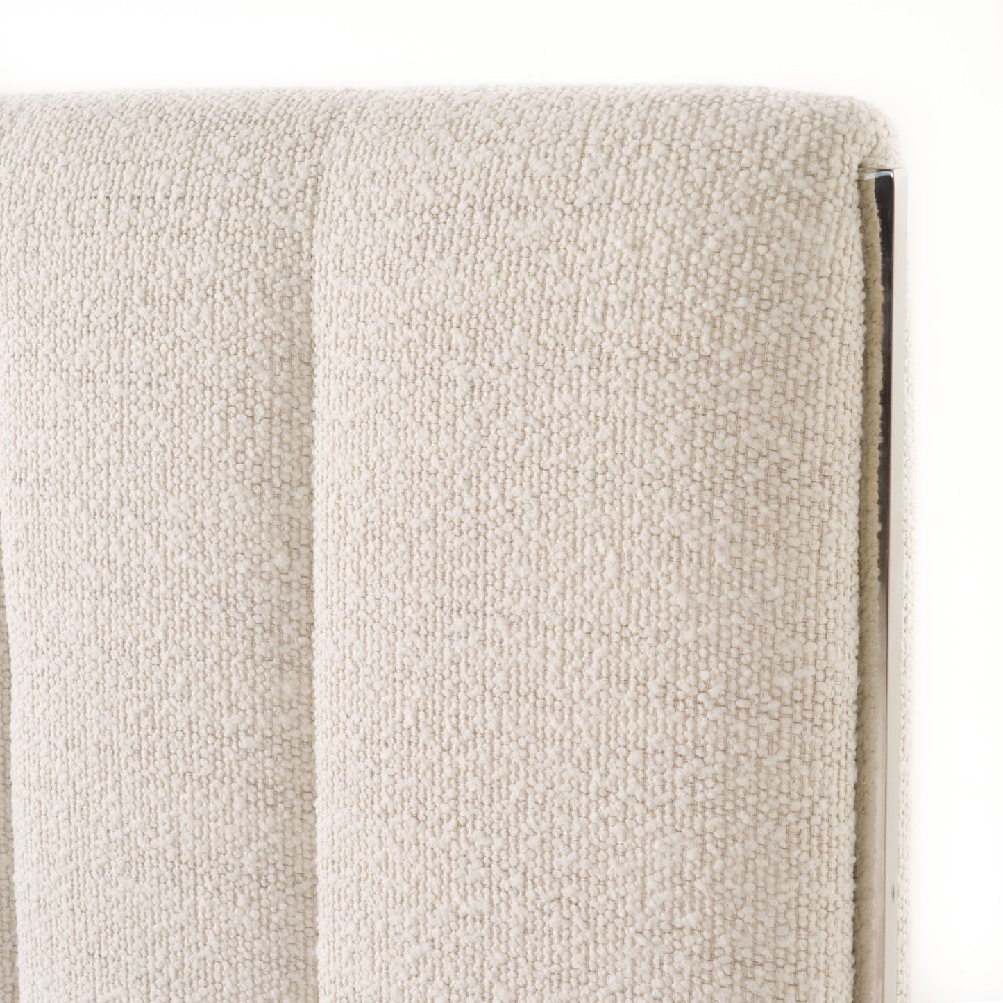 Valhalla Bed | Contemporary White Fabric Bed
