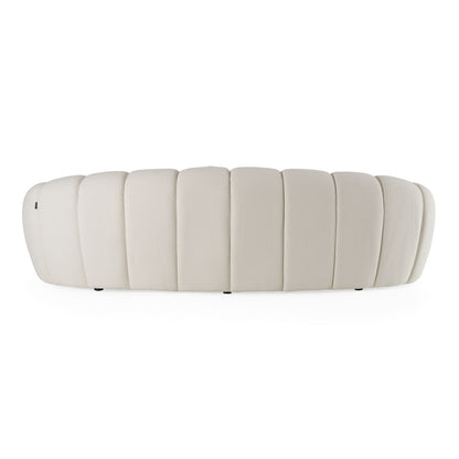East Sofa – White Bouclé